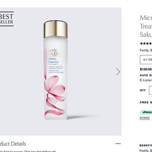 Estee Lauder Micro Essence Treatment Lotion Fresh with Sakura Ferment